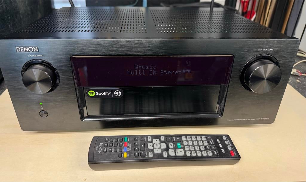 Denon AVR-4100W AV Receiver - Krachtige Home Cinema Ervaring, Audio, Tv en Foto, Versterkers en Receivers, Ophalen, Gebruikt, Denon