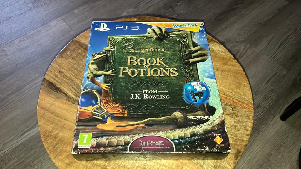 Wonderbook: Book of Potions game PlayStation 3, 1 speler, Ophalen of Verzenden, Zo goed als nieuw, Avontuur en Actie