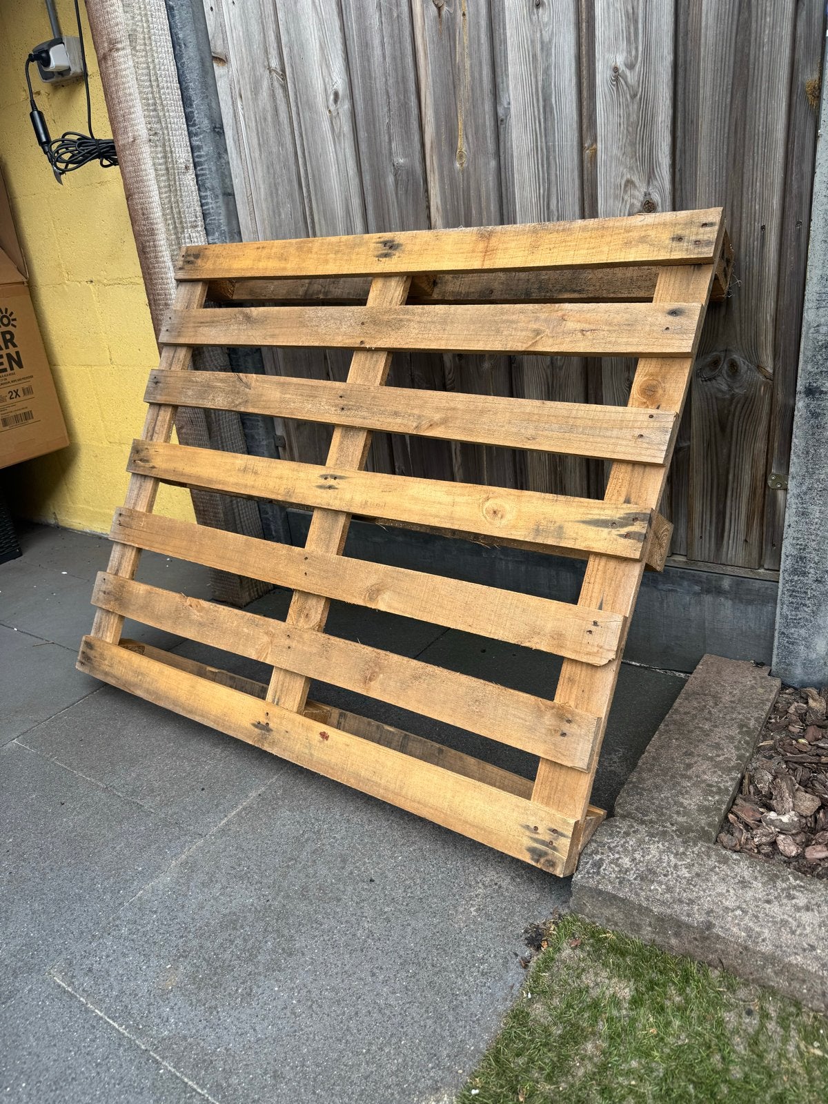 Houten Pallet, Ophalen, Gebruikt, 50 mm of meer, Pallet