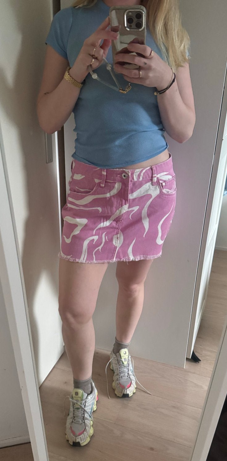 Mini spijkerrok Cotton On roze, Maat 38/40 (M), Ophalen of Verzenden, Zo goed als nieuw, Roze