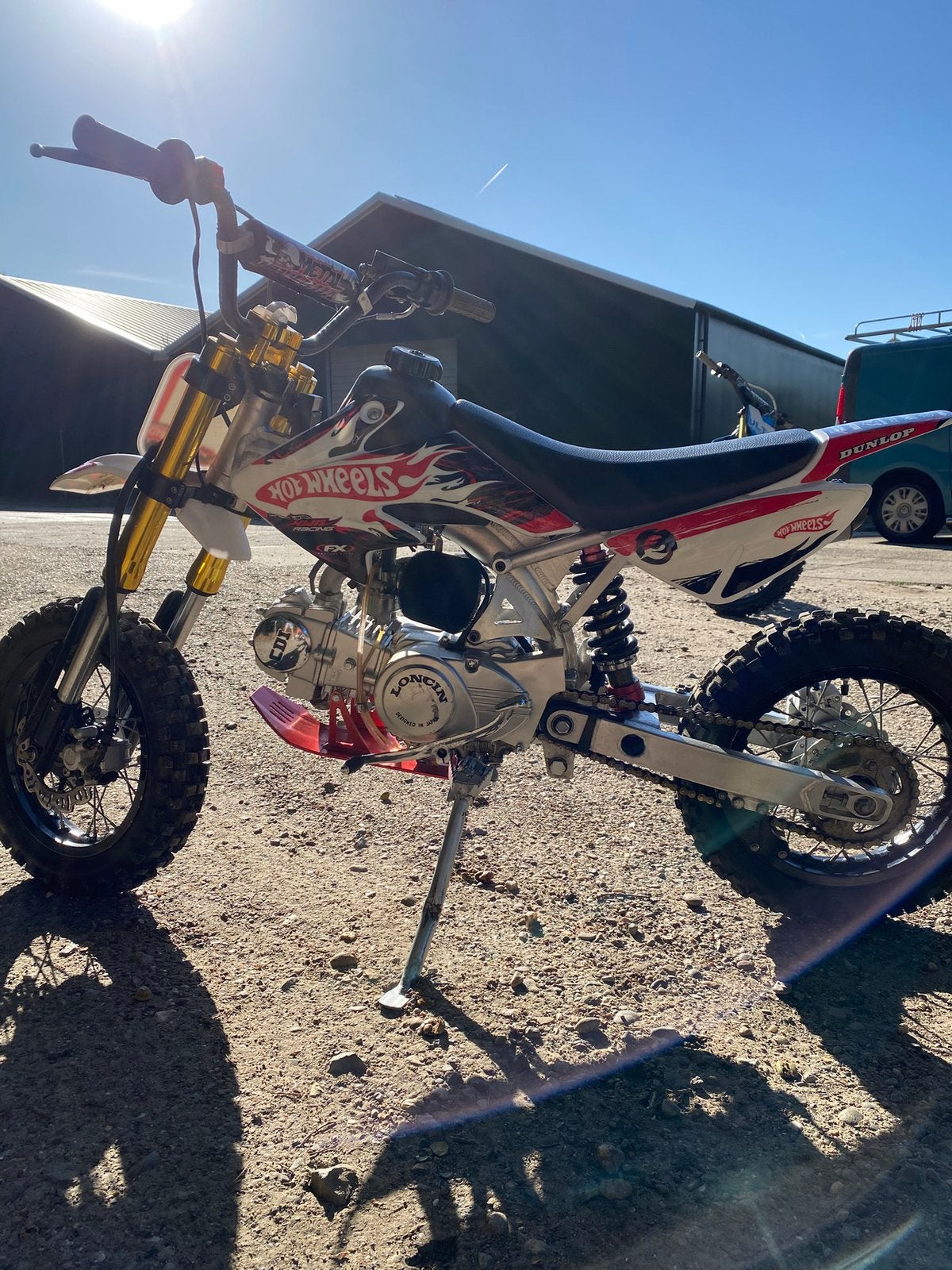 Pitbike 125cc - defect. Eventueel teruil!, Fietsen en Brommers, Ophalen, Gebruikt, Pitbike