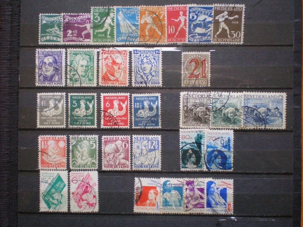Jaargang 1928-1931 ( ook los/serie) gebr. ( W 447 )..€ 15,50, Postzegels en Munten, Postzegels | Nederland, Ophalen of Verzenden