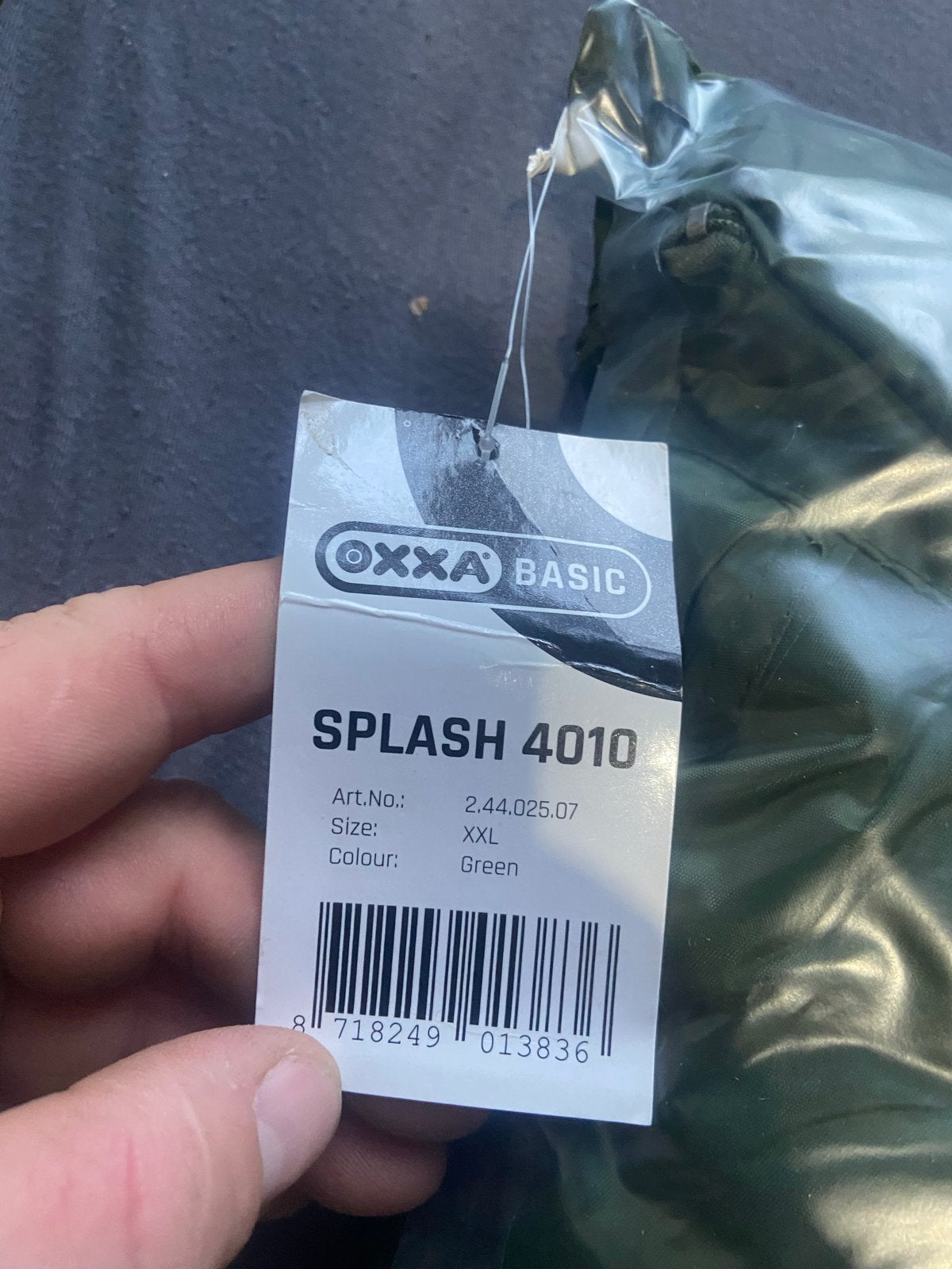 OXXA Basic Splash 4010 Regenpak - Maat XXL, Groen, Ophalen of Verzenden, Nieuw, Regenbroek, Dames