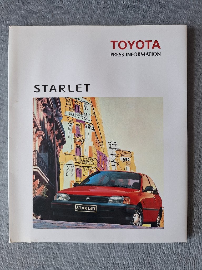 Pers info TOYOTA STARLET - 1990 NL, Verzenden, Gelezen, Toyota