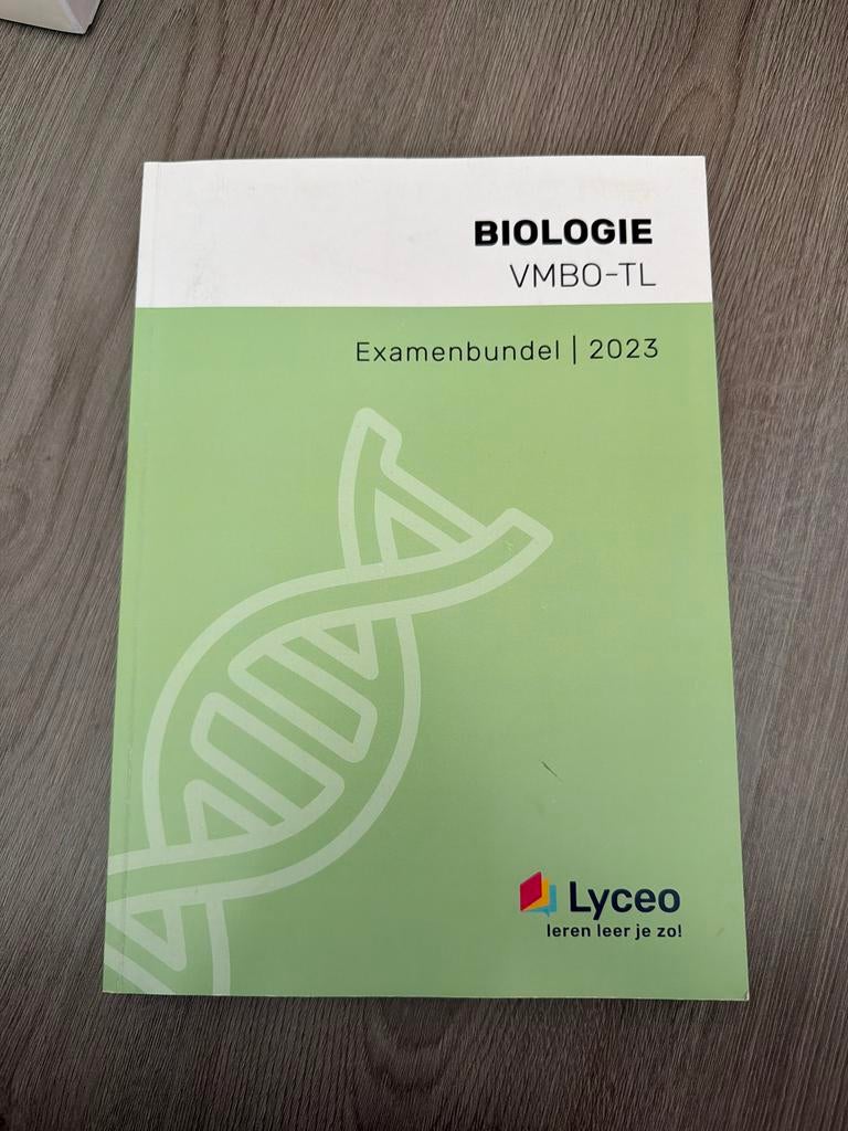 Biologie VMBO-TL Examenbundel 2023 Lyceo, Verzenden, Beta, Zo goed als nieuw, LBO