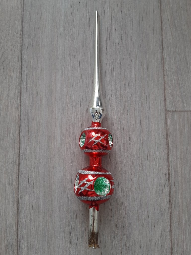 Oude vintage piek deukpiek voor kerstboom, Diversen, Kerst, Ophalen, Gebruikt