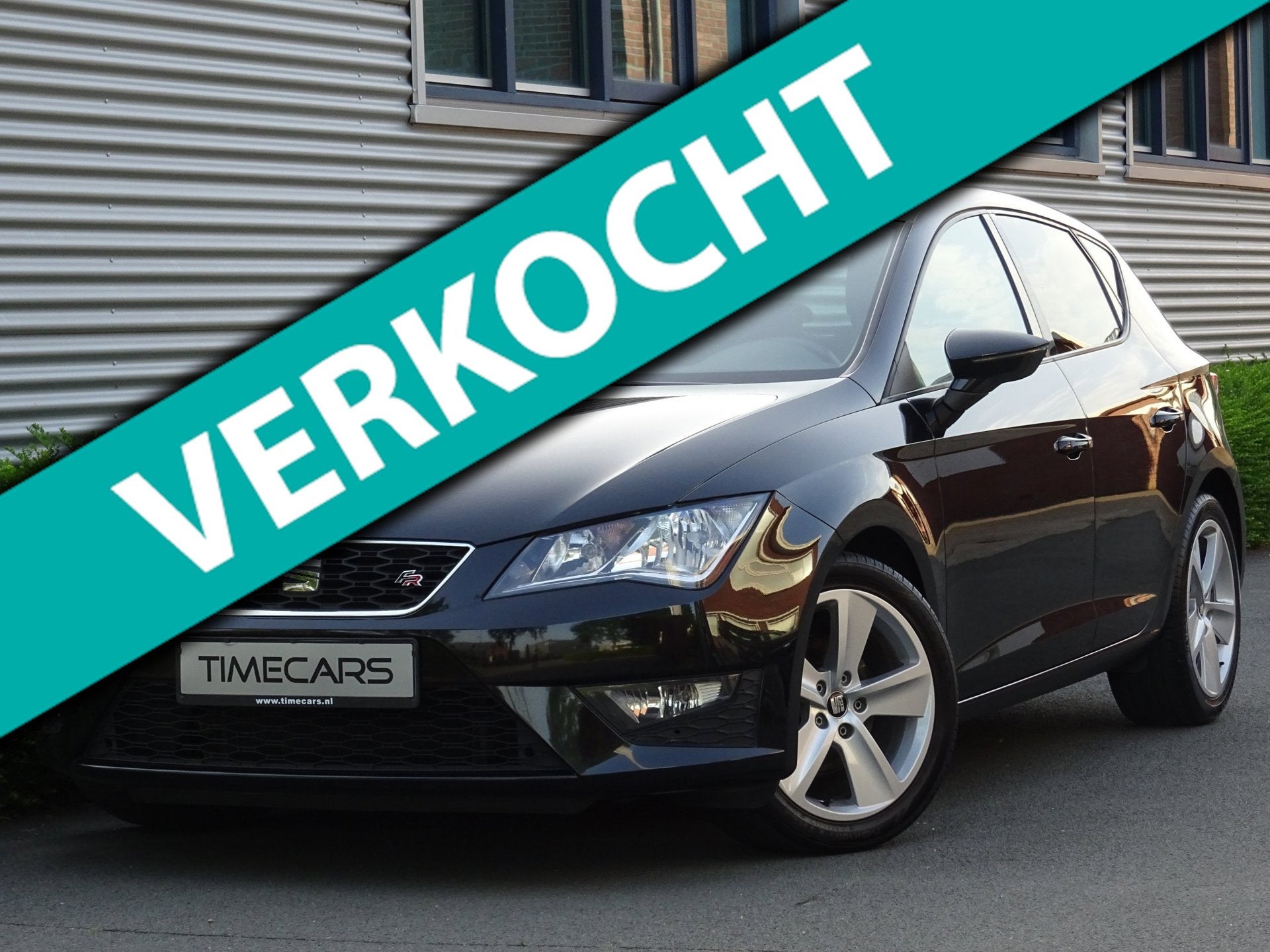 SEAT Leon FR 1.4 TSI 140 PK LED Sportstoelen Eerste Eigenaar, Auto's, Voorwielaandrijving, 1131 kg, Gebruikt, Zwart