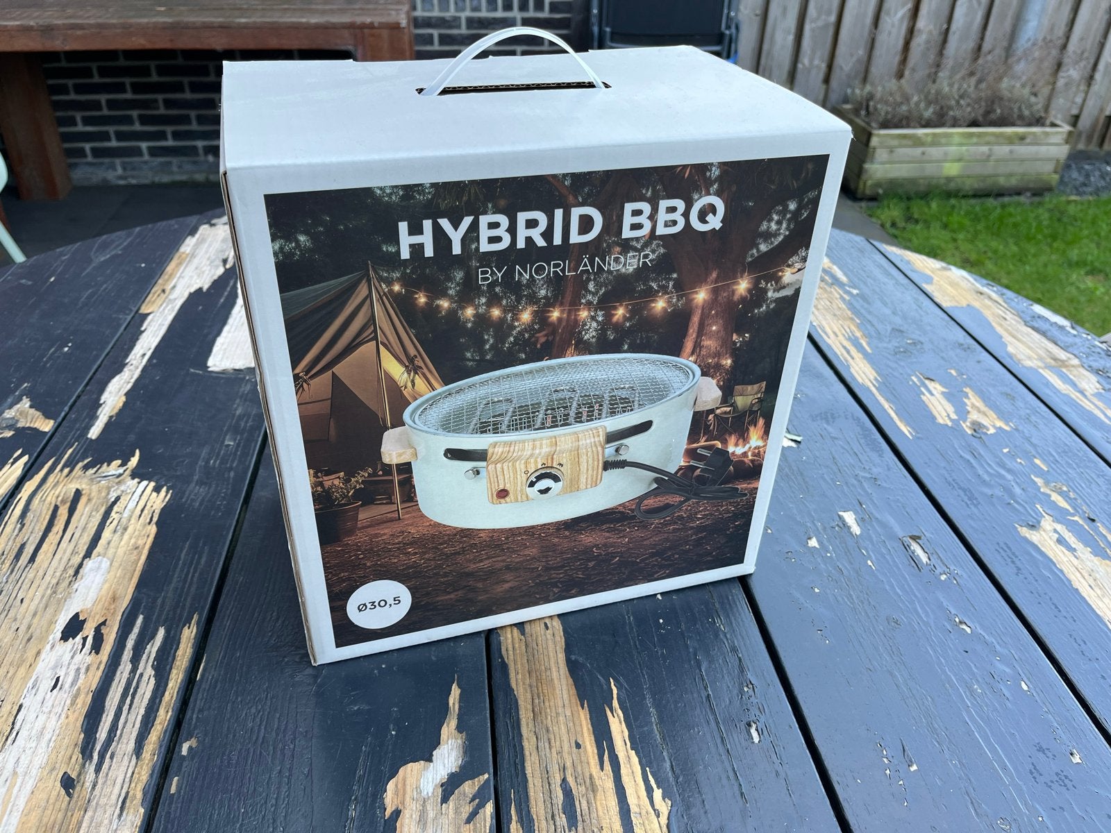Norländer Hybrid BBQ - Compacte en veelzijdige grill, Ophalen of Verzenden, Nieuw
