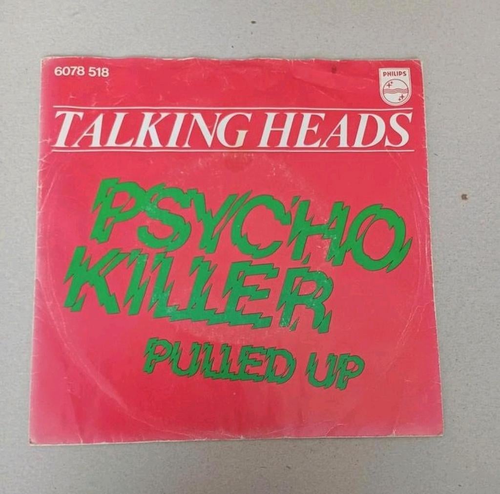 Talking Heads  - Psycho Killer, Cd's en Dvd's, Vinyl Singles, Gebruikt, Pop, 7 inch, Ophalen of Verzenden