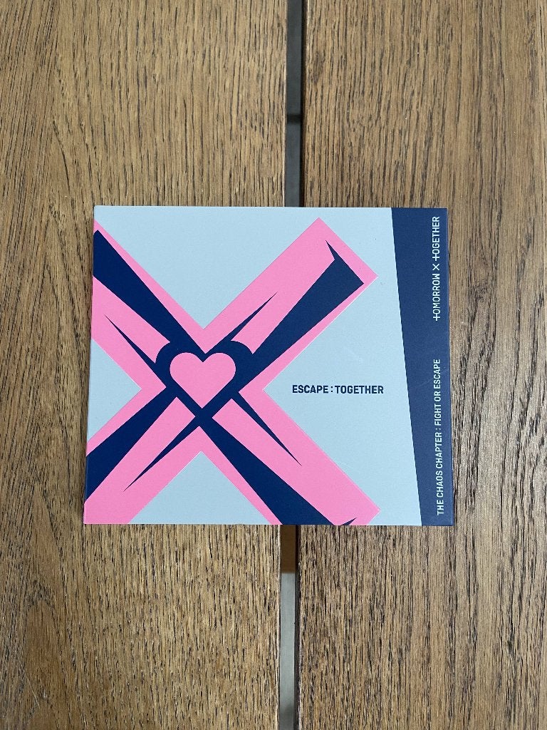 TXT The Chaos Chapter: fight or escape kpop album compleet, Ophalen of Verzenden, Zo goed als nieuw, Cd of Plaat