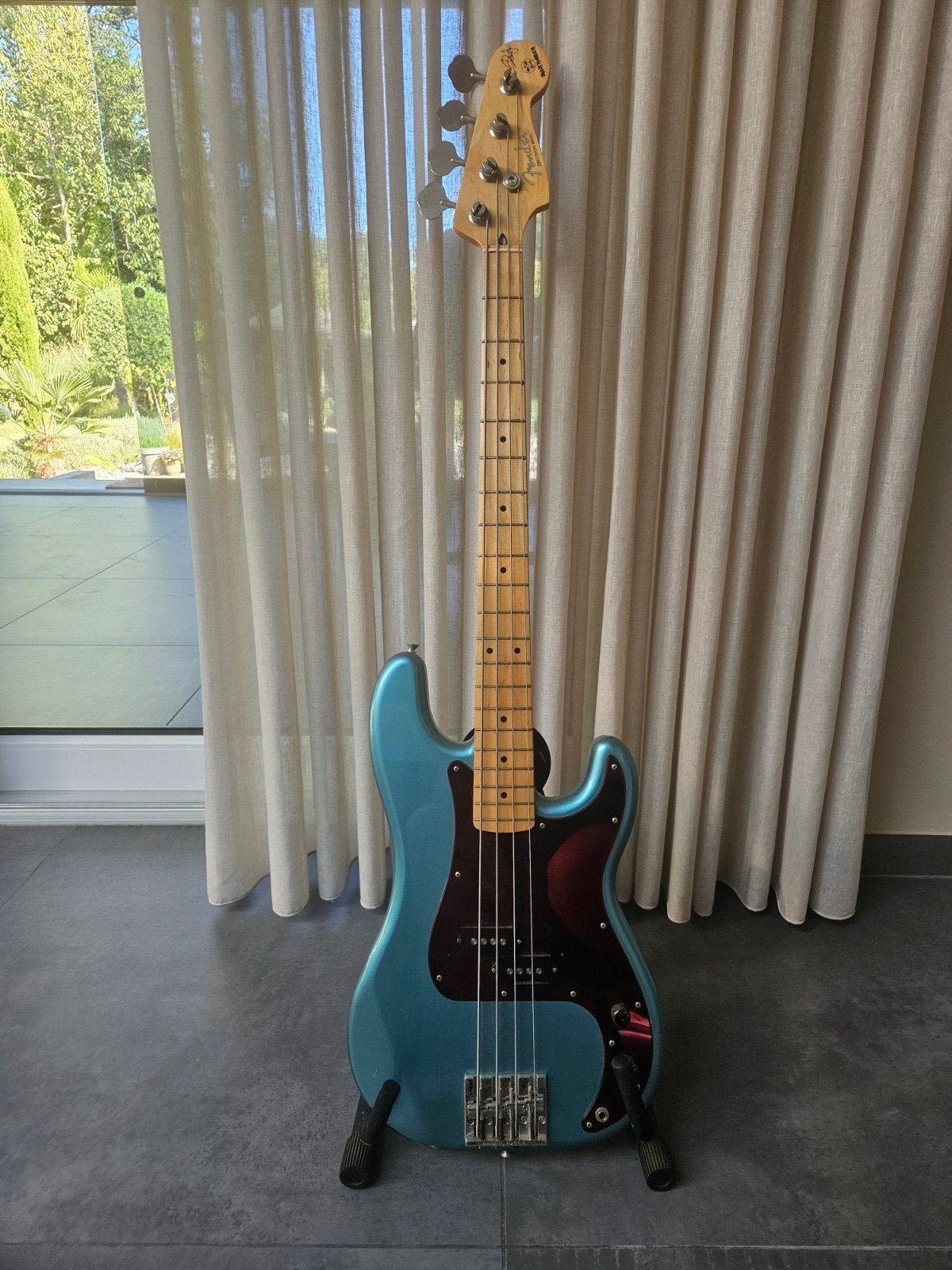 [Interessepeiling] Fender Japan Steve Harris Precision Bass, Ophalen, Gebruikt, Elektrisch