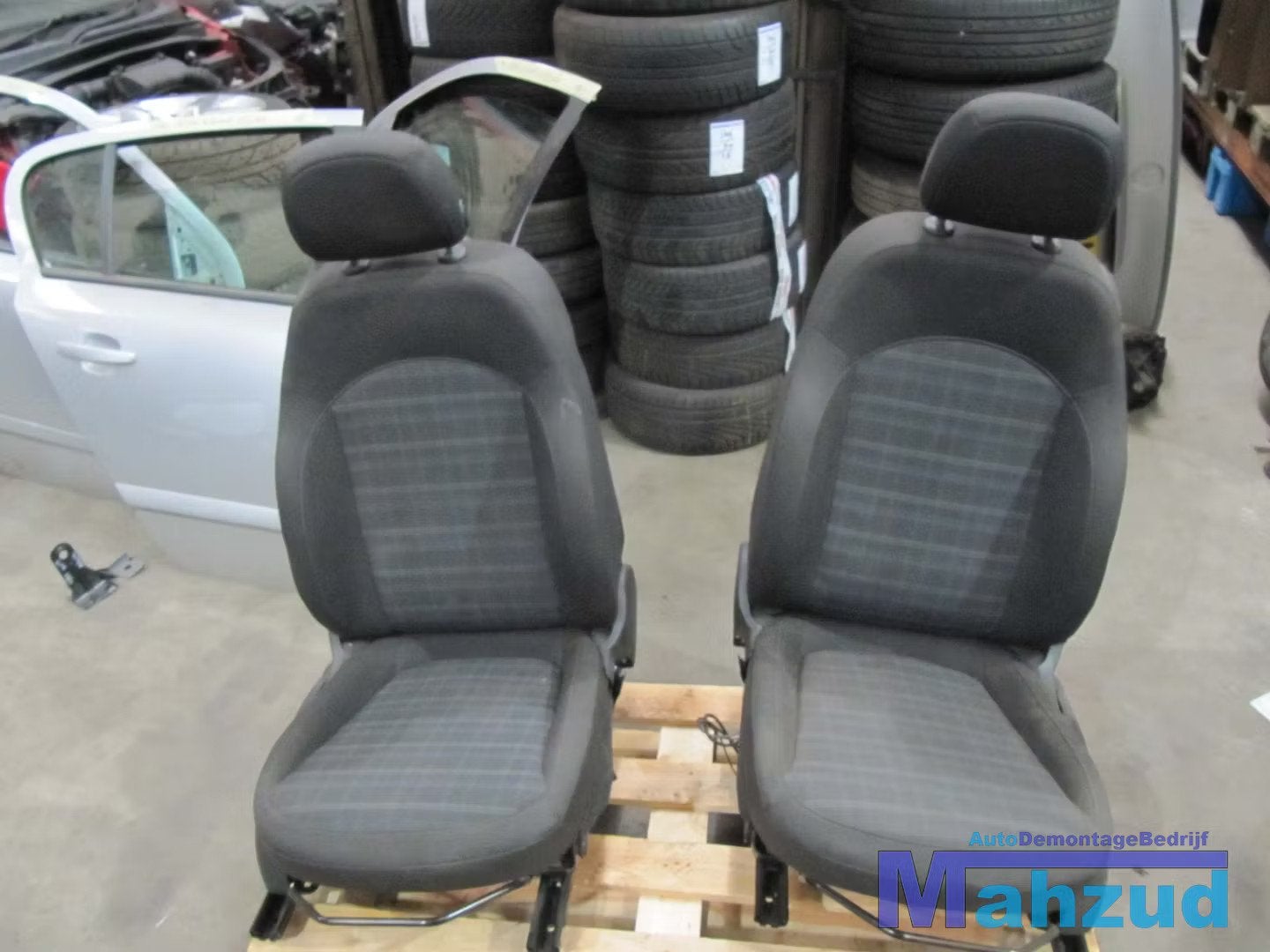OPEL ADAM ZWART INTERIEUR STOF COMPLEET 2012-2019, Auto-onderdelen, Interieur en Bekleding, Gebruikt, Opel Automobile GmbH, Ophalen of Verzenden
