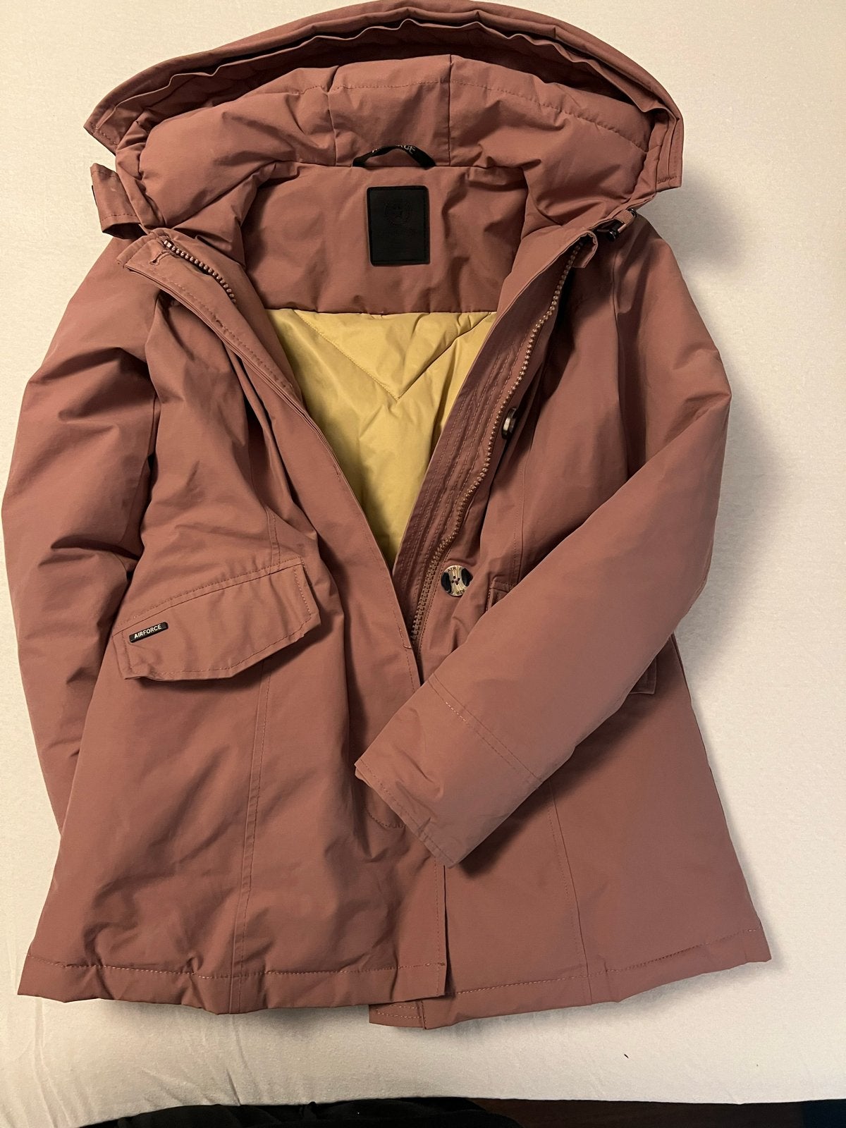 Airforce winterjas dames/meisjes maat 14Y (XS), Ophalen of Verzenden, Gedragen, Maat 34 (XS) of kleiner, Roze