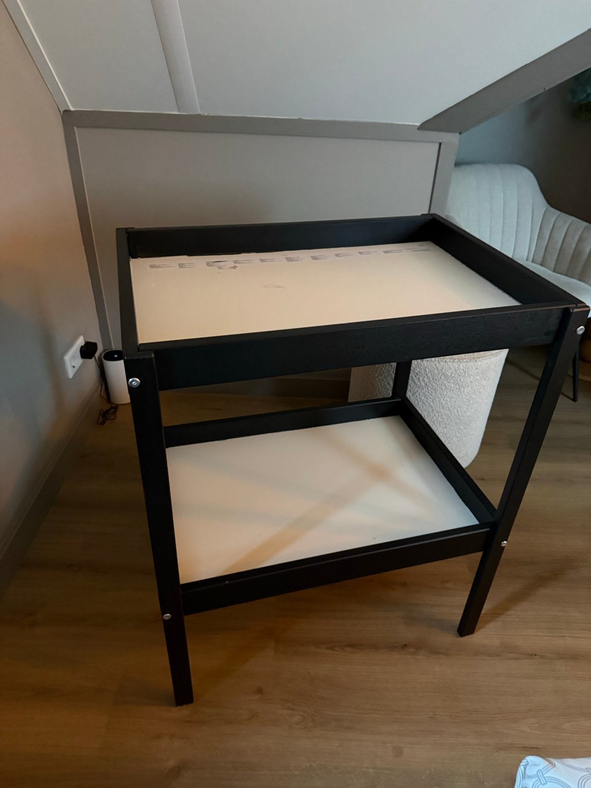 IKEA Commode - Zwart geschilderd, Minder dan 90 cm, Gebruikt, Minder dan 75 cm, Ophalen of Verzenden
