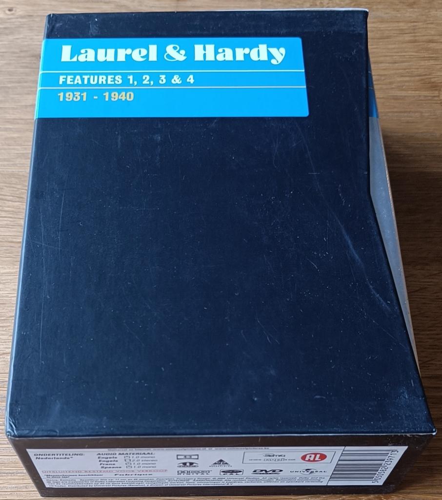 Laurel & Hardy Features 1931-1940 Boxset DVD, Alle leeftijden, Ophalen of Verzenden, Gebruikt, Boxset