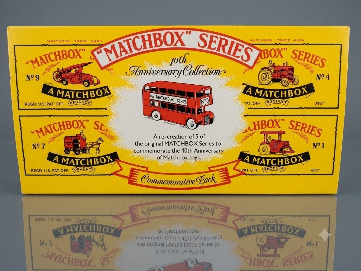 MATCHBOX 40th ANNIVERSARY COLLECTIE, Ophalen of Verzenden, Nieuw, Auto, Matchbox