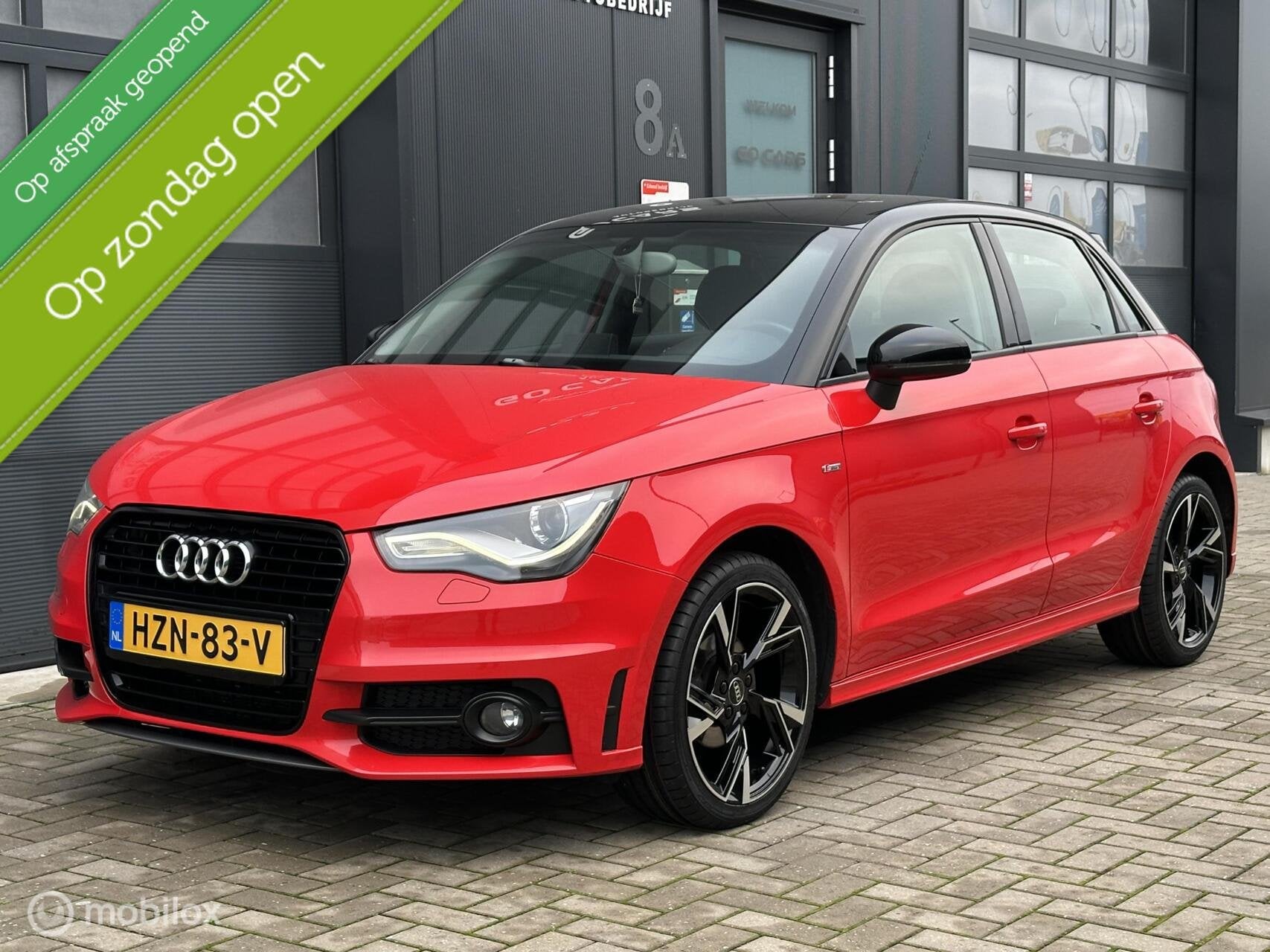 Audi A1 Sportback 1.2 TFSI Pro S-Line, Auto's, Audi, Voorwielaandrijving, Euro 5, 86 pk, Zwart