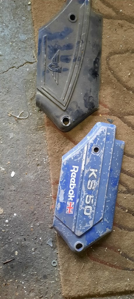 2 zijkappen voor rechts zundapp 517, Ophalen of Verzenden, Gebruikt, Kap