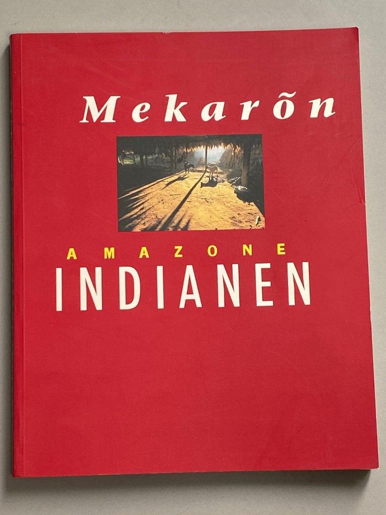 Mekarõn - Amazone-Indianen (1992) fotoboek, Boeken, Kunst en Cultuur | Fotografie en Design, Ophalen of Verzenden, Zo goed als nieuw