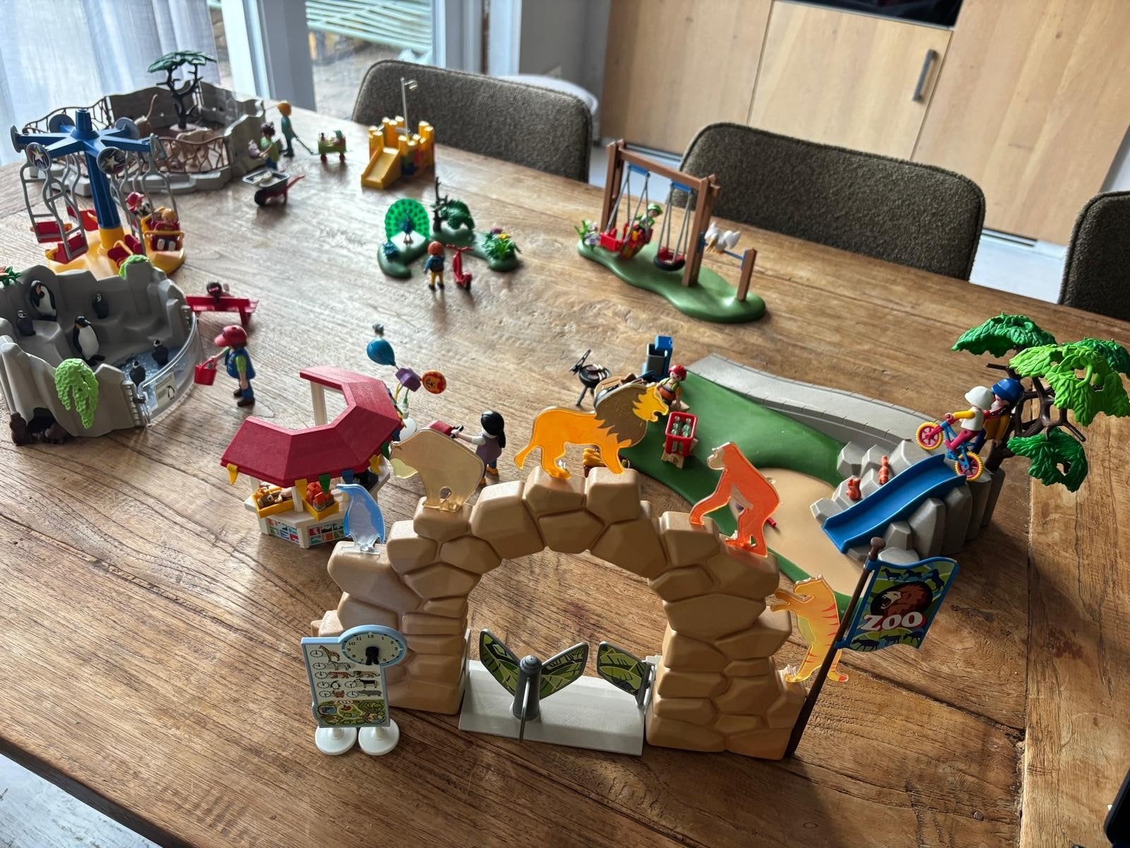 Playmobil Speeltuin en Dierentuin Set, Kinderen en Baby's, Speelgoed | Playmobil, Ophalen of Verzenden, Zo goed als nieuw