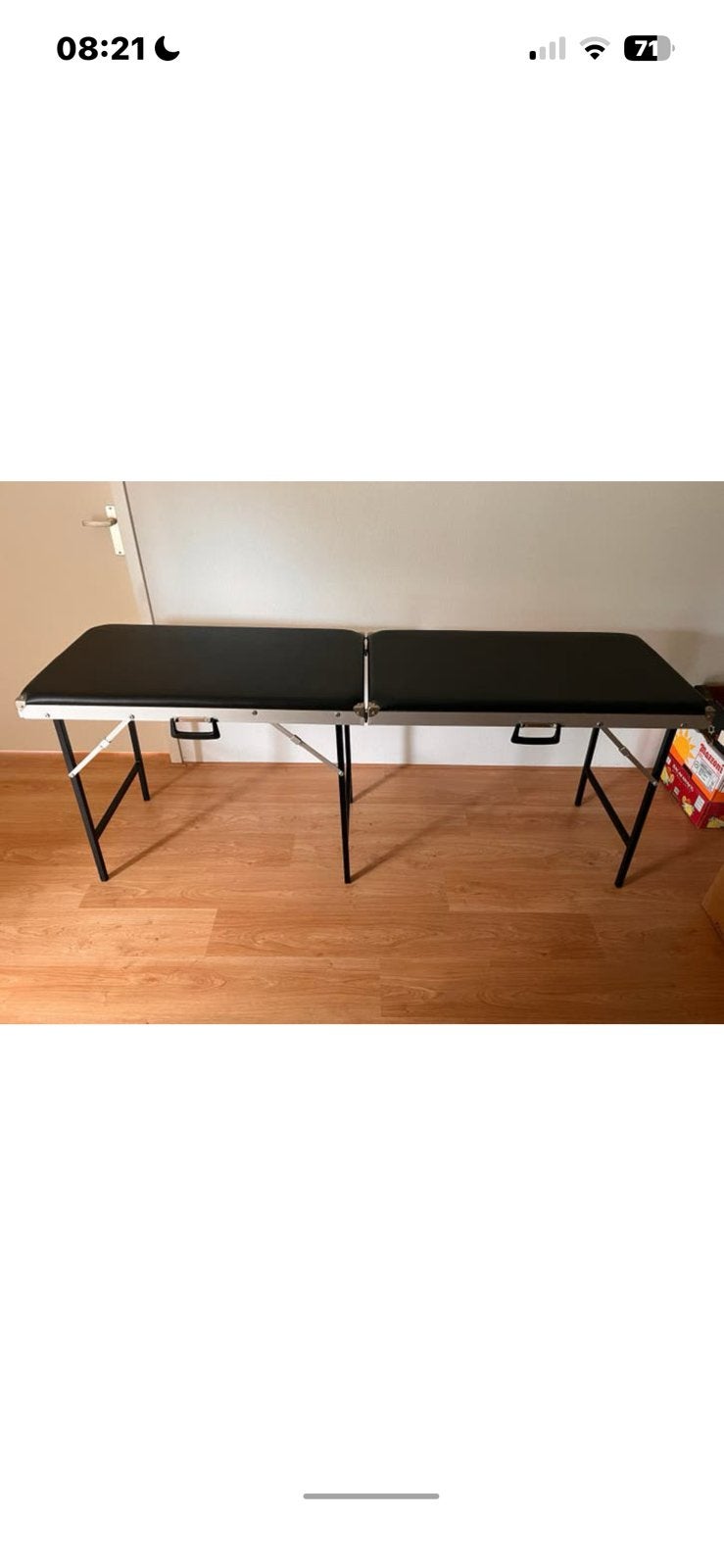 Massagetafel, koffermoddel, Ophalen, Gebruikt