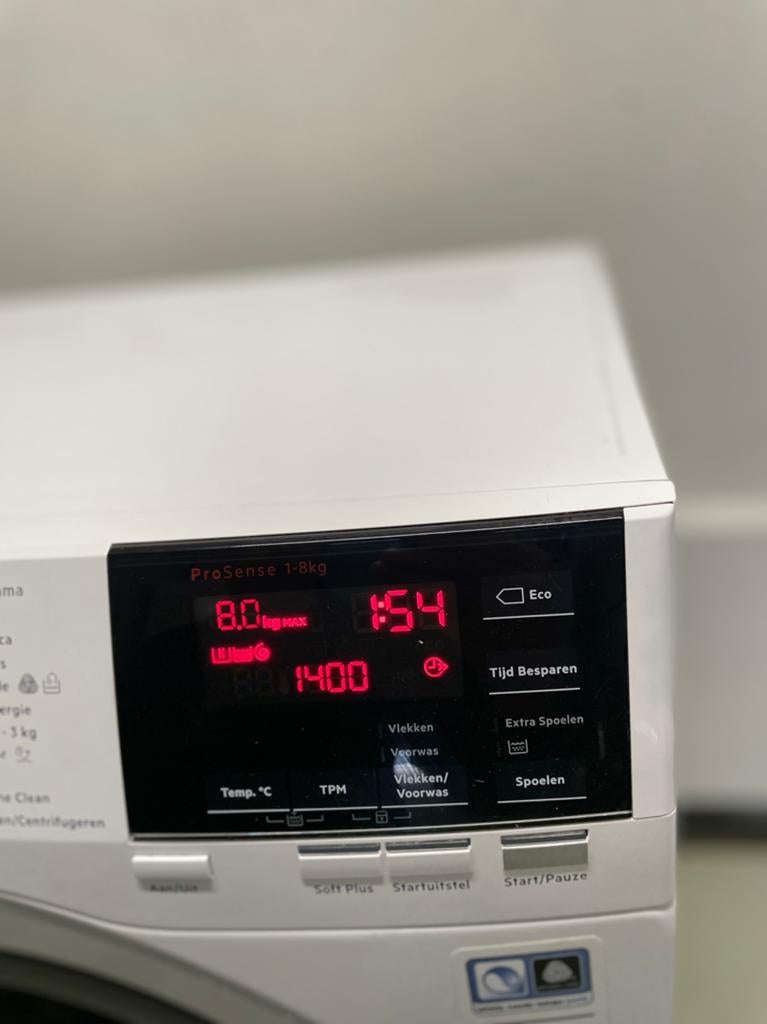 Aeg wasmachine met garantie + bezorging, Ophalen of Verzenden, Zo goed als nieuw, 85 tot 90 cm, 1200 tot 1600 toeren