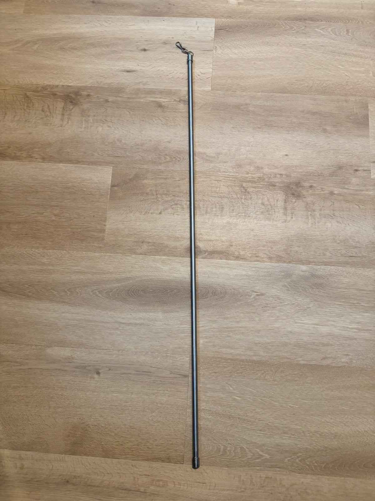 Trekstang gordijn rvs, Ophalen