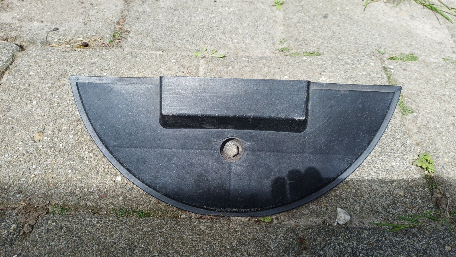 Zwart afdekkapje reservewiel Vespa px200 en p200, Ophalen of Verzenden, Gebruikt