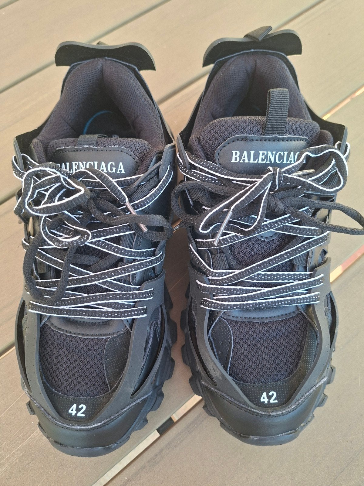Zwarte schoenen balenciaga track maat 42, Ophalen of Verzenden, Zo goed als nieuw, Balenciaga, Sportschoenen