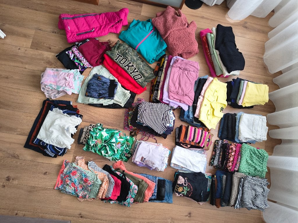 Meisjeskledingpakket 146-176 winter en zomer, Ophalen, Meisje, Diverse merken, Overige typen