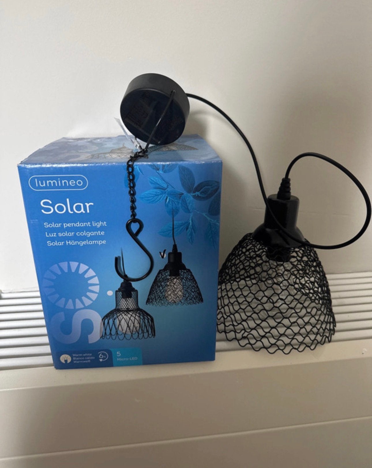 Solar buitenverlichting, Ophalen, Zonne-energie, Kunststof, Minder dan 50 watt