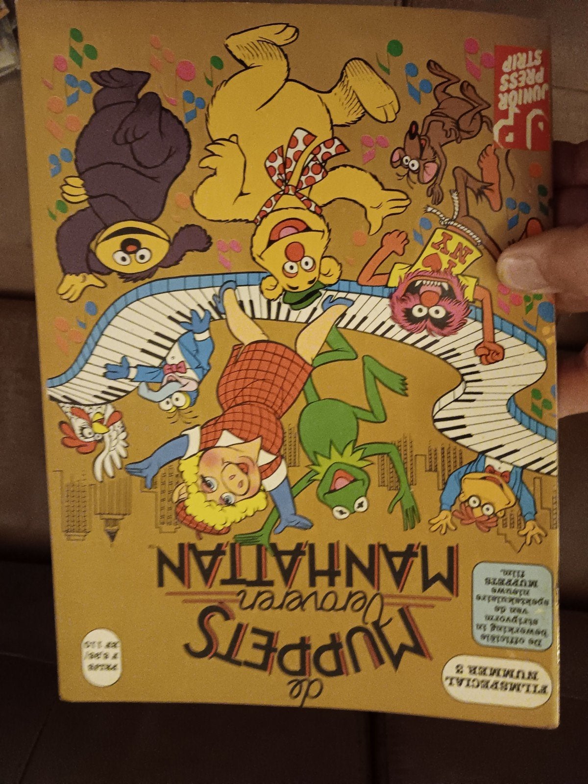 De muppets veroveren manhattan strip comic Junior press, Boeken, Strips | Comics, Eén comic, Ophalen, Gelezen, Europa