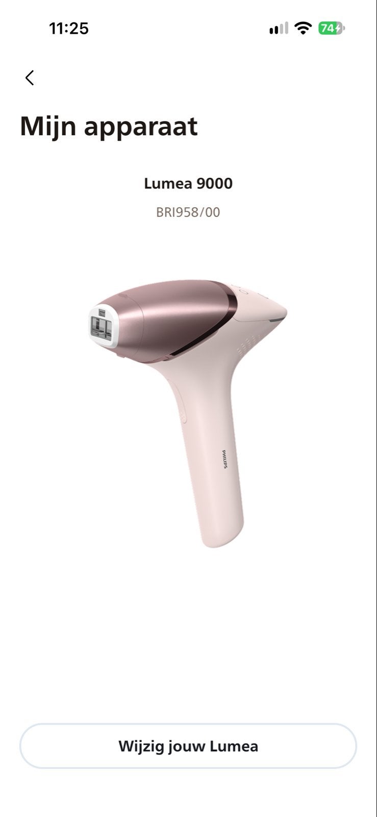 Philips Lumea 9000 IPL-apparaat BRI958/00, Ophalen of Verzenden, Zo goed als nieuw, Scheren en Epileren