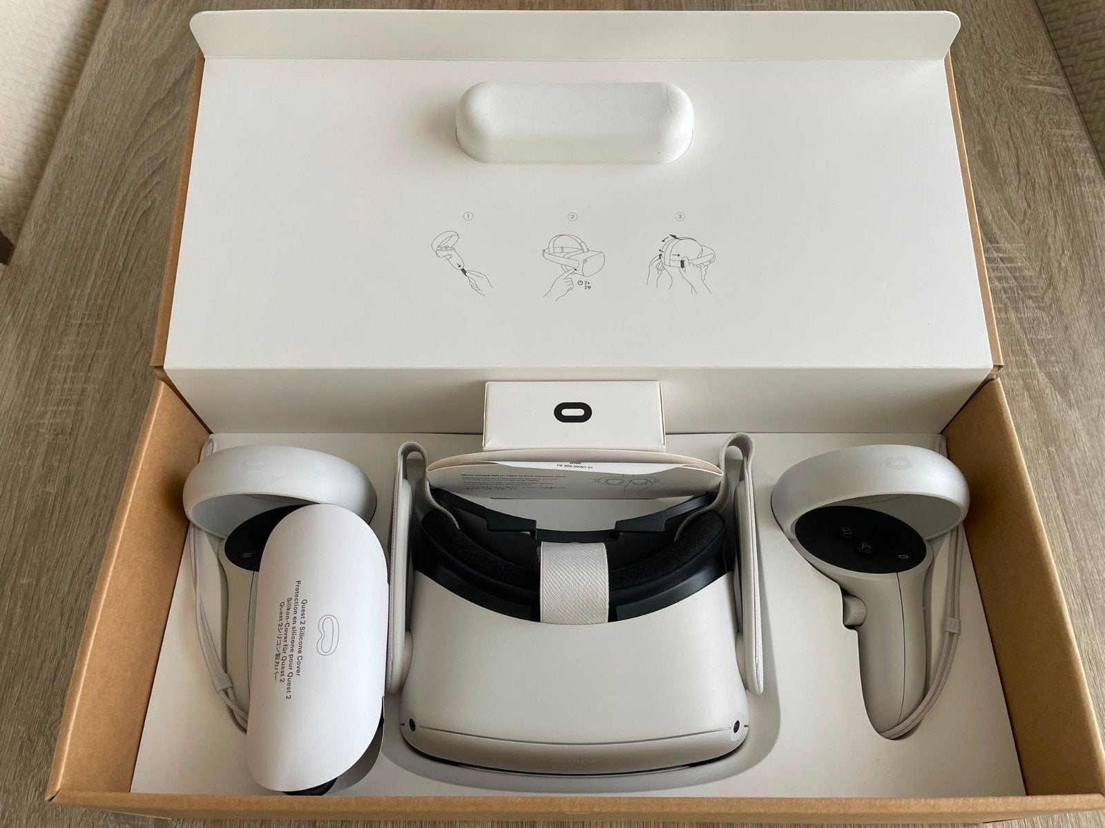 META QUEST 2 128GB, Spelcomputers en Games, Virtual Reality, Ophalen, Zo goed als nieuw, Overige platformen