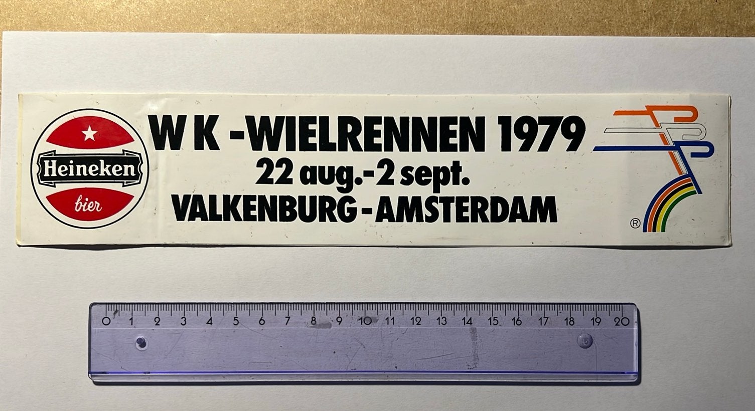 Heineken sticker, Verzamelen, Ophalen of Verzenden, Zo goed als nieuw, Bedrijf of Vereniging