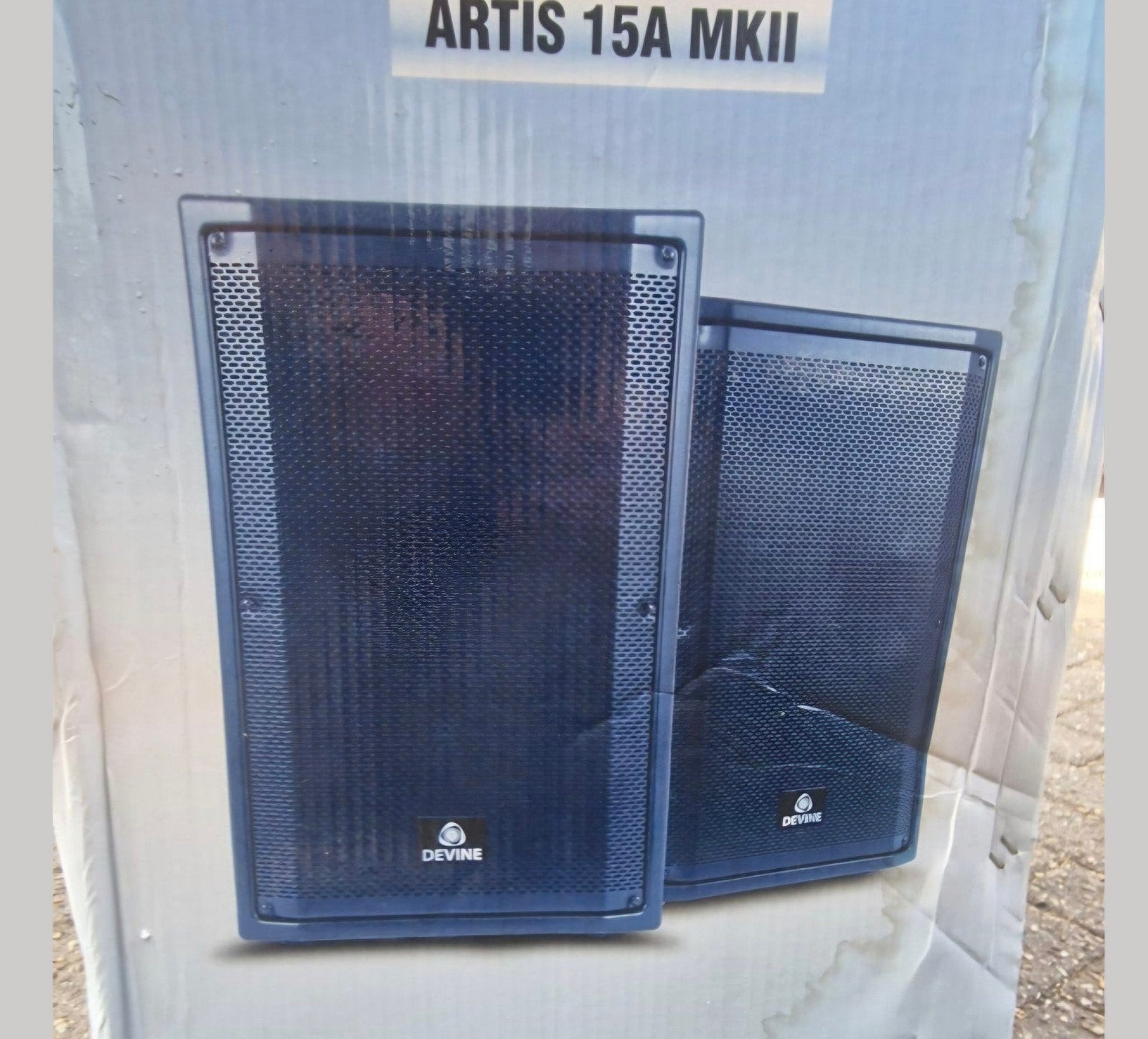 Devine Artis 15A MKII Actieve Speaker - Nieuw in Doos, Bluetooth, Party speaker, Nieuw, Ophalen of Verzenden