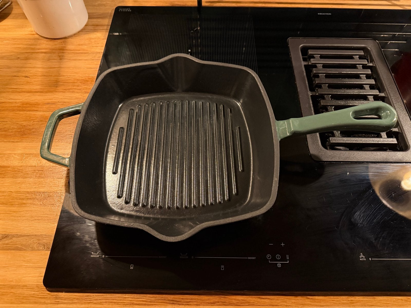 SilverCrest Premium Gietijzeren Grillpan, Koekenpan, Gietijzer, Geschikt voor inductie, Ophalen of Verzenden