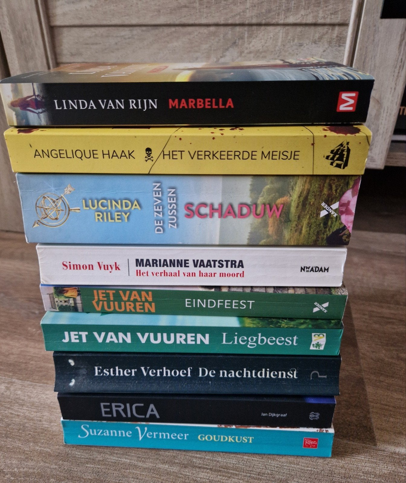 Boekenpakket: 9 thrillers en romans van bekende auteurs, Boeken, Thrillers, Ophalen, Gelezen, Diverse auteurs, Nederland