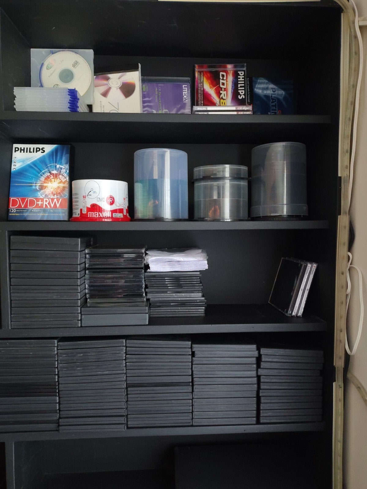 Printable en writable DVD's, CD's en lege hoesjes, Ophalen, Philips, Maxell, Liteon, Platinum, Cd, Nieuw