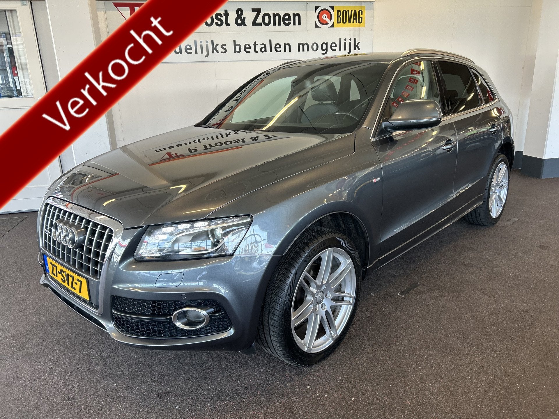 Audi Q5 2.0 TFSI Quattro Pro 3X S-Line Automaat | Cruise con, Automaat, Gebruikt, Zwart, 4 cilinders
