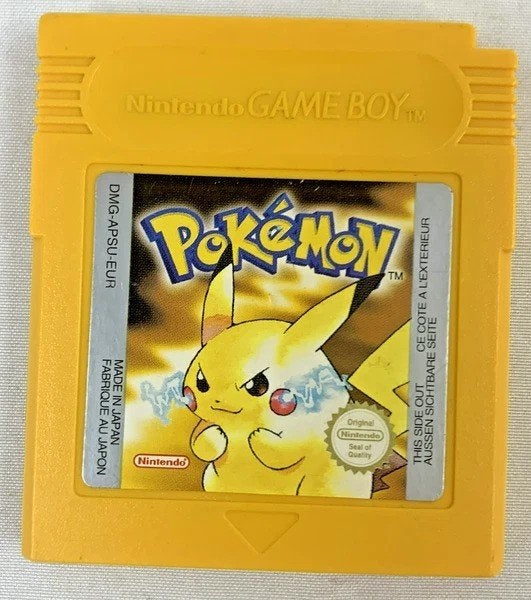 Pokémon Gele Editie Pikachu Game Boy en Trainer's Gids 1999, Verzenden, 1 speler, Zo goed als nieuw, Vanaf 3 jaar
