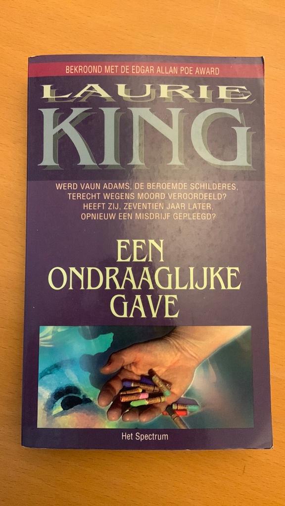 Laurie King - Een ondraaglijke gave, Boeken, Ophalen of Verzenden, Zo goed als nieuw