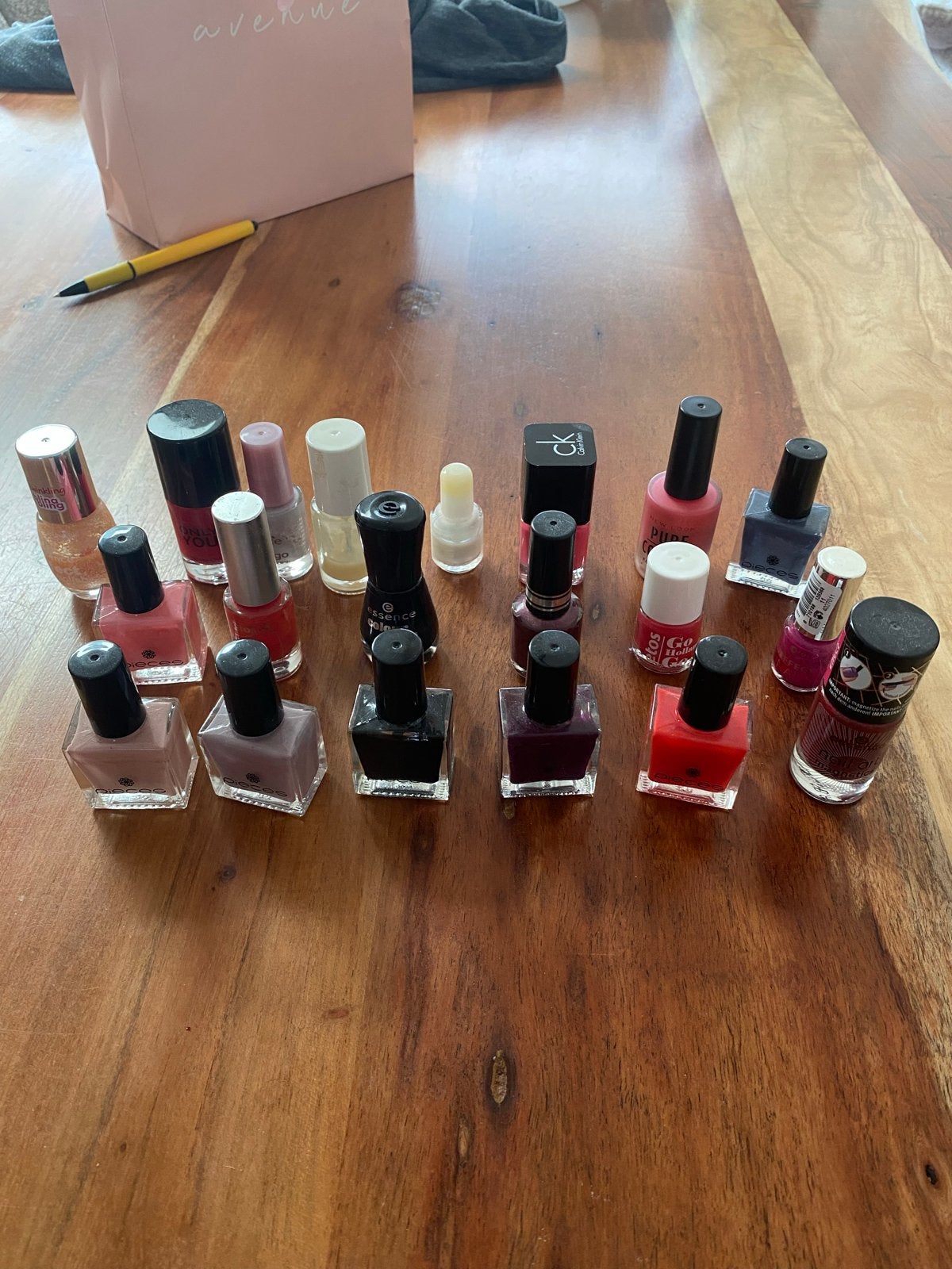 Diverse collectie gebruikte nagellak, Ophalen, Gebruikt, Overige kleuren, Handen en Nagels