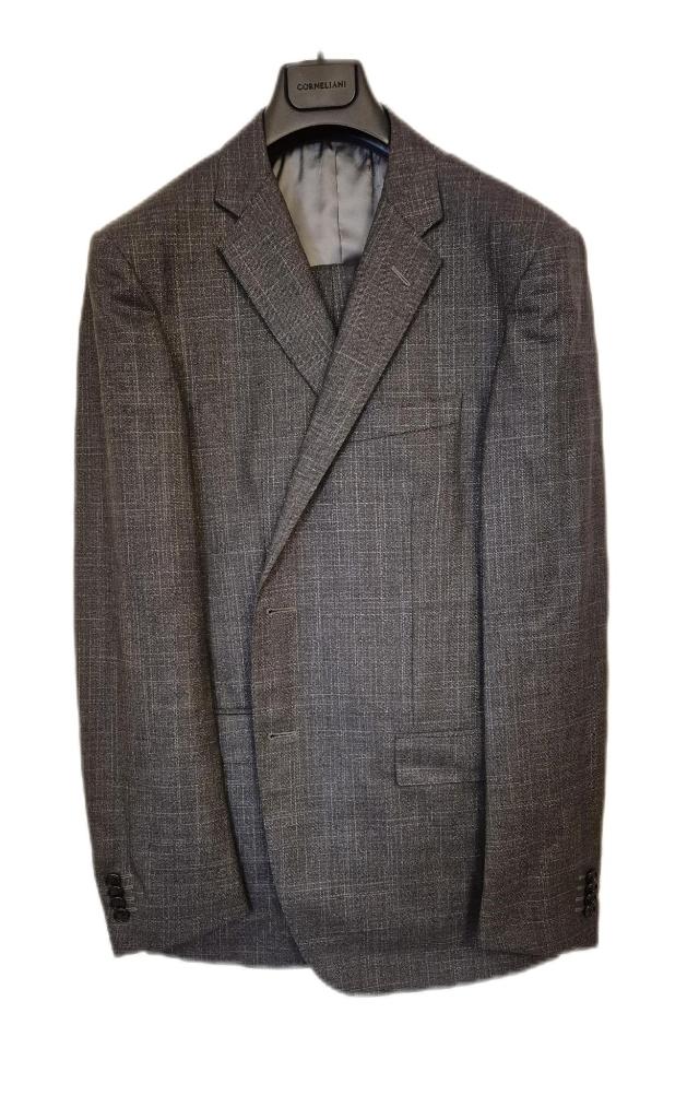 Corneliani x OGER Luxury Suit – Wool & Silk – Size 54R, Kleding | Heren, Kostuums en Colberts, Zo goed als nieuw, Maat 52/54 (L)