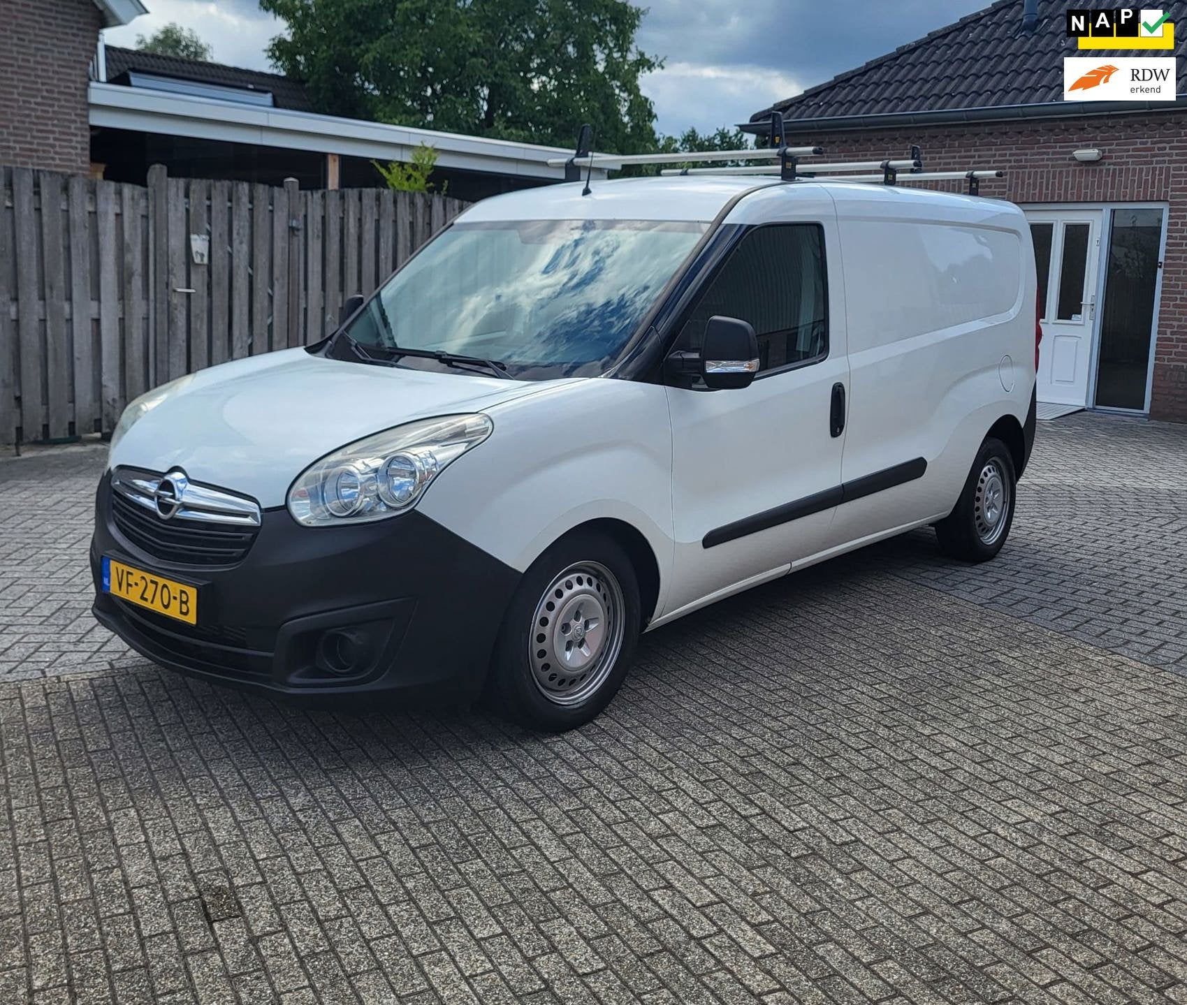Opel Combo 1.6 CDTi, Rekken,Marge,APK 6/27, top onderhouden!, Auto's, Voorwielaandrijving, Stof, Gebruikt, Zwart