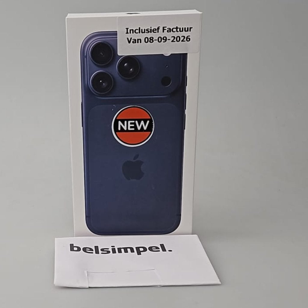 iPhone 17 Pro 256GB Deep Blue | Nieuw met Factuur, Telecommunicatie, Apple, Nieuw, Support@apple.com, One Apple Park Way
Cupertino, CA 95014
United States
