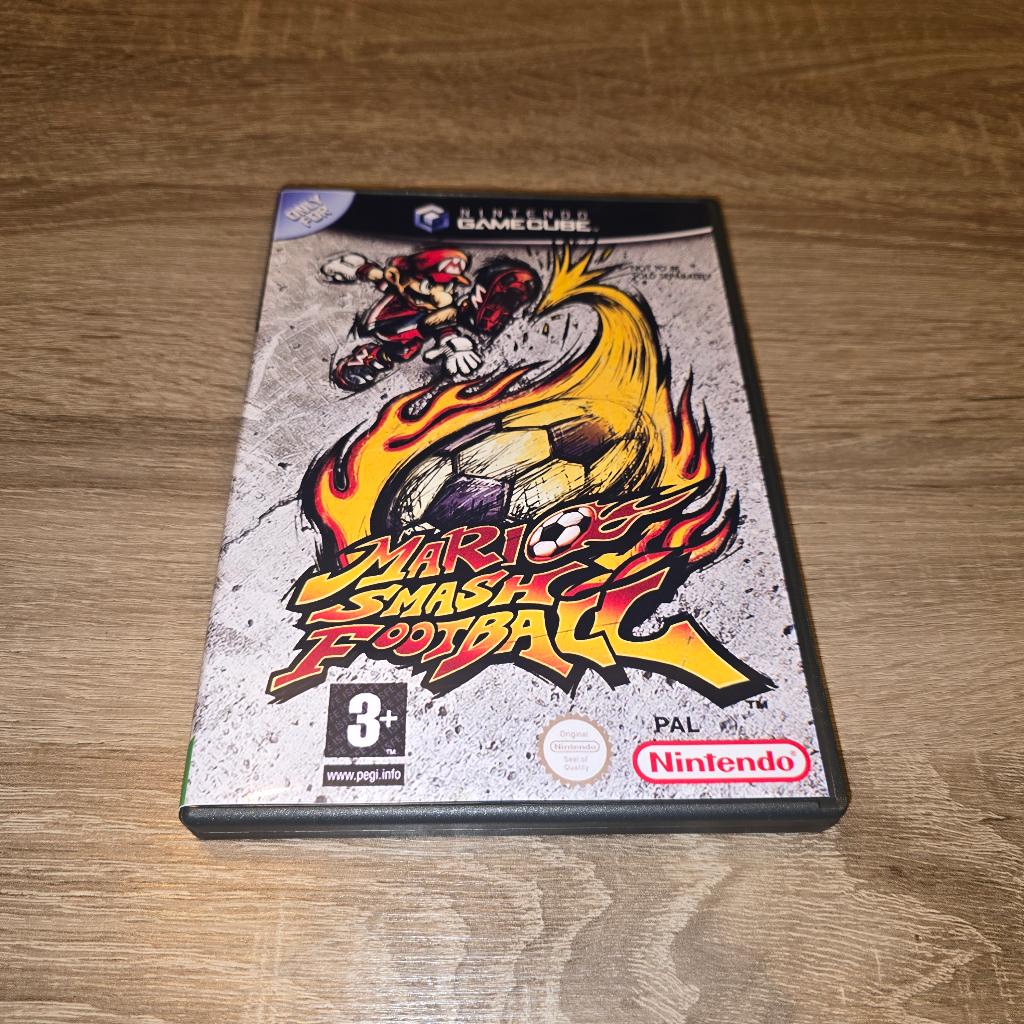 Mario Smash Football GameCube GC Game Case, Spelcomputers en Games, Games | Nintendo GameCube, Verzenden, 1 speler, Zo goed als nieuw