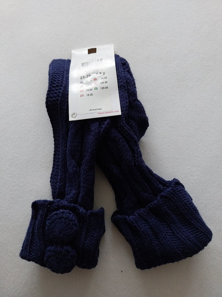 Name It kniekousen donker paars aubergine maat 23-25 NIEUW, Kinderen en Baby's, Kinderkleding | Schoenen en Sokken, Meisje, Nieuw
