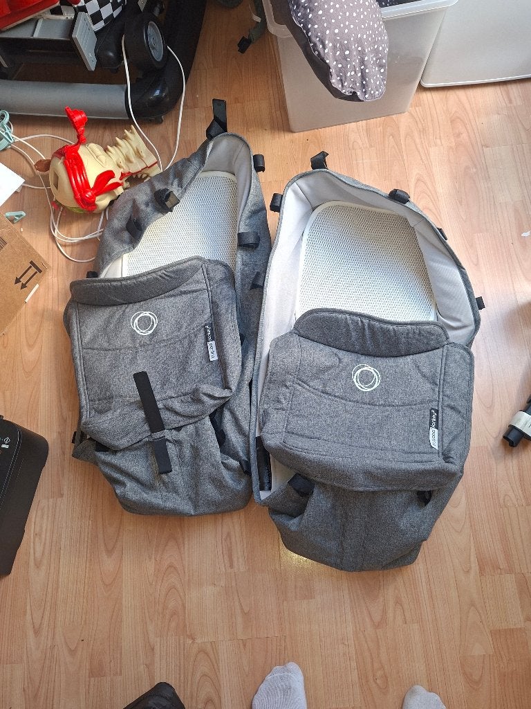 Bugaboo donkey duo, Kinderwagen, Gebruikt, Verstelbare duwstang, Bugaboo