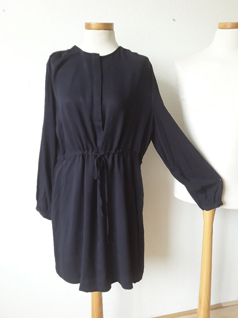 Donkerblauwe blouse/tuniek Armedangels mt XL, Maat 42/44 (L), Zo goed als nieuw, Armedangels, Verzenden